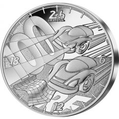 50 Euros 24 Hours of Le Mans, silver