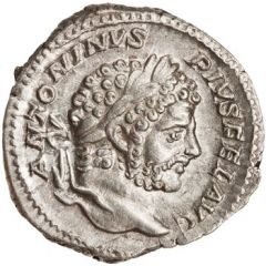Denarius - Caracalla MARTI PROPVGNATORI, Mars