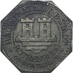 5 Pfennig - Rothenburg ob der Tauber