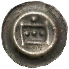 Denier Bracteate guziczkowy - unknown Prince Płock mint