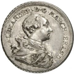 1 Thaler - Christian Frederick Charles Alexander Konventionstaler