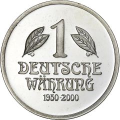 Medal - 50 Years of Deutsche Mark
