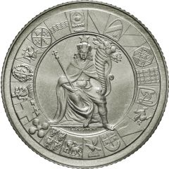 5 Euros Italian Republic Anniversary
