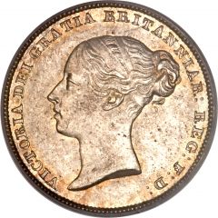 6 Pence - Victoria 1st portrait, 1st type