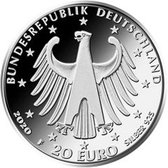 20 Euros 250th Anniversary of Ludwig van Beethoven