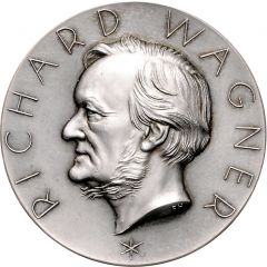 Medal - 50th anniversary of the death of Richard Wagner