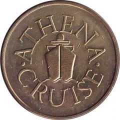 Game Token - Athena Cruise Röda Lund