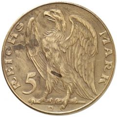 5 Reichsmark Pattern