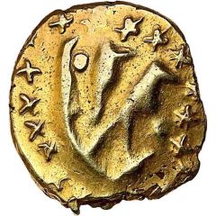 1/4 Stater with boat biface