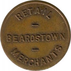 1/4 Cent - Beardstown Merchants Beardstown, Illinois