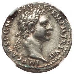 Denarius - Domitian IMP XV COS XIIII CENS P P P, Minerva