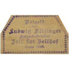 20 Heller Zell bei Zellhof, Ludwig Altzinger