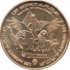 Monnaie de Paris Tourist Token - Futuroscope Les animaux du futur