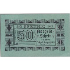 50 Pfennig Tietze and Seidensticker