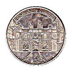 Belgian Heritage Collectors Coin - Antwerpen Rubenshuis