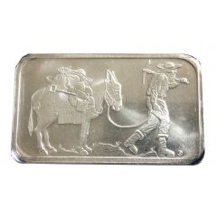 1 Ounce Silver Towne Bullion Bar