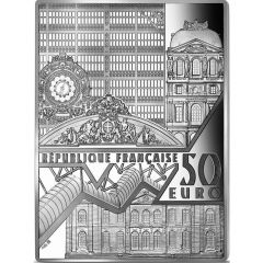 50 Euros Le Bassin aux nymphéas, harmonie verte