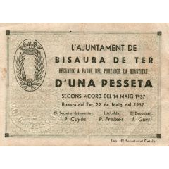 1 Peseta Bisaura de Ter