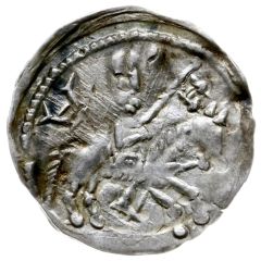 Denier - Boleslaus IV the Curly Kraków mint