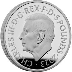 5 Pounds - Charles III Welsh Dragon