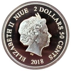 2 Dollars 50 Cents - Elizabeth II William IV