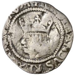 1/2 Real - Ferdinandus II three pointed crown