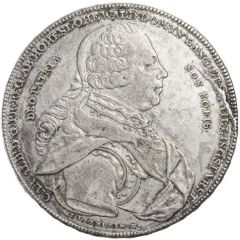 1 Thaler - Charles Albert Konventionstaler