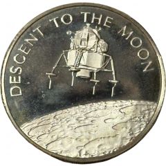 Medal - Apollo Project Descent to the Moon