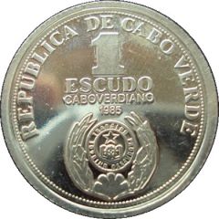 1 Escudo Independence, Silver