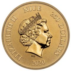 250 Dollars - Elizabeth II Yellow Snake