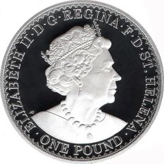 1 Pound - Elizabeth II The Gothic Crown