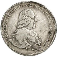 1 Thaler `Conventionsthaler` - Emmerich Joseph of Breitbach-Bürresheim
