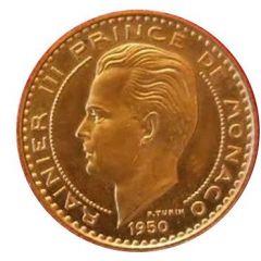 20 Francs - Rainier III Essai