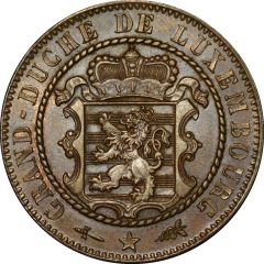 10 Centimes - Willem III