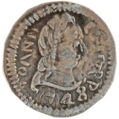 1/2 Pardau - João V Goa mint