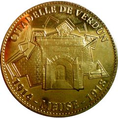 Token - Arthus Bertrand - Tresors de France Citadelle de Verdun
