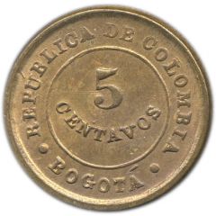 5 Centavos Leprosarium Coinage