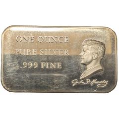 1 Oz Silver - Madison Mint John F. Kennedy