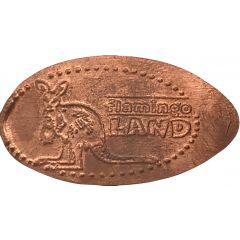 Pressed Penny - Flamingo Land Kangaroo