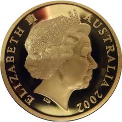 5 Dollars - Elizabeth II 4th Portrait - Battle of Sunda Strait - Proof
