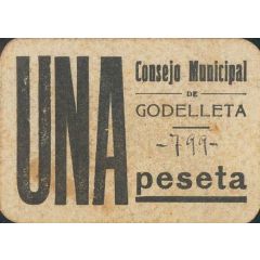 1 Peseta Godelleta