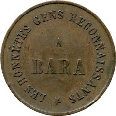Token - Bruxelles 22 Novembre 1871