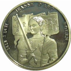 Token - Souvenirs et Patrimoine Rouen - Jeanne d`Arc, 40 mm