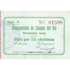 25 Céntimos Campos del Río