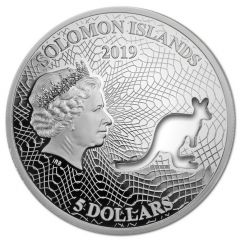 5 Dollars - Elizabeth II Red Kangaroo