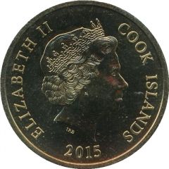 1 Dollar - Elizabeth II 50th Anniversary of Self Government