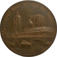 médaille BEAUGENCY CITE DU VAL DE LOIRE