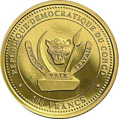 100 Francs Lion