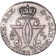 1/2 Speciedaler - Christian VII