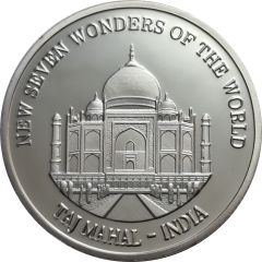 Medal - New Seven Wonders of the World Taj Mahal - India